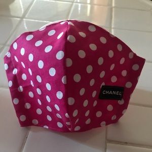 Face masks w/ authentic CHANEL ribbon.